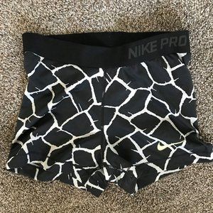 nike spandex shorts